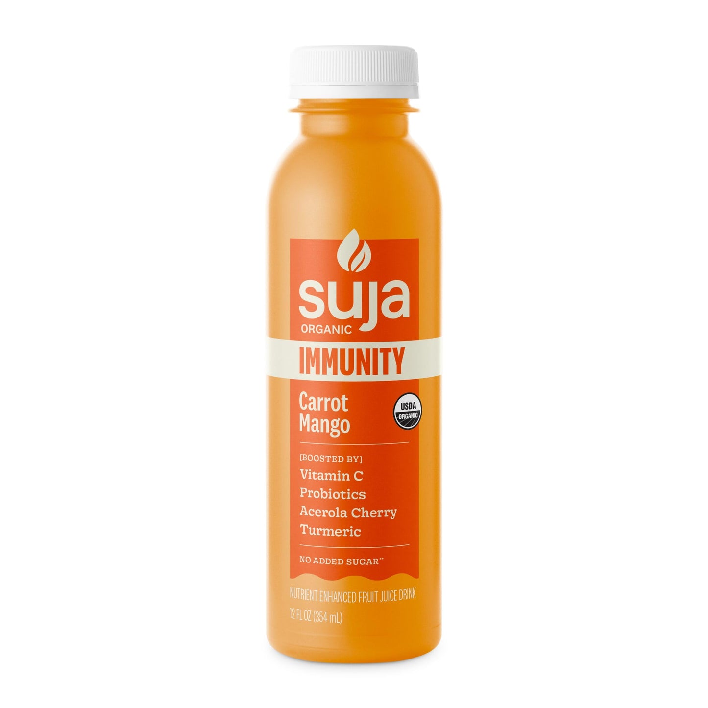 Suja Organic Immunity Carrot Mango Cold Pressed Juice, 12 fl oz Bottle