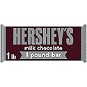 HERSHEY'S Milk Chocolate Candy Gift Bar, 1 lb