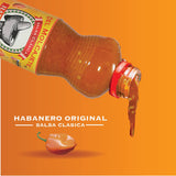 Del Molcajete Habanero Original Salsa Clasica 12-pack