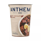 Anthem Dark Chocolate Brownie Instant Oatmeal Cup-Enjoy High-Protein Oatmeal Cups with Rich Chocolate Flavor-Ideal for Busy Mornings - These