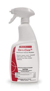 Micro-Scientific - OCS12-024 Opti-Cide3 Healthcare Grade Disinfectant Cleaner and Sanitizer Spray, Model:NEMSI24SA