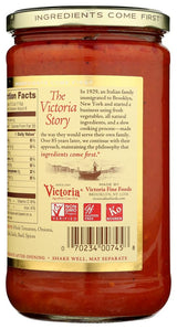 Victoria Low Sodium Marinara Sauce, 25-Ounce (Pack of 6)