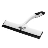 Fuller Brush Easy Grip Handheld Squeegee - for Shower Walls, Doors, Tub Surfaces, Windows, Mirrors & Vehicle Windshields - ThermoPlastic Rubber Blade