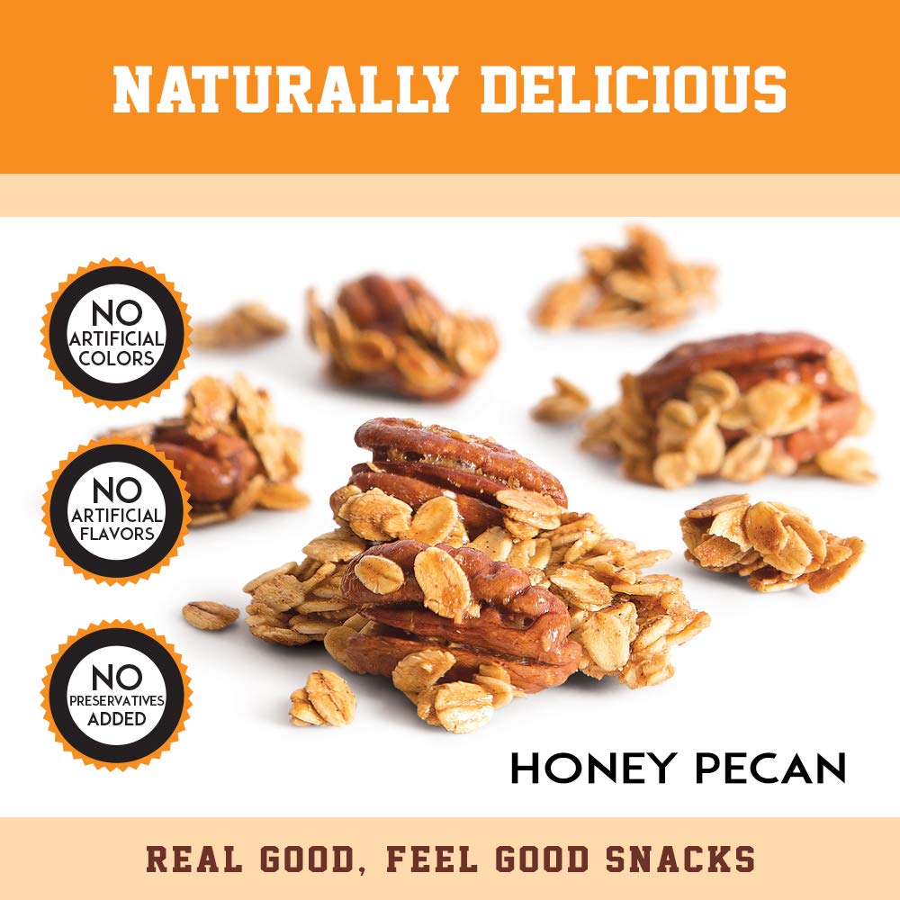 Creative Snacks Honey Pecan Granola Clusters, Great for Snacking or Cereal, 12 ounce bag