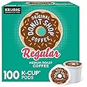 The Original Donut Shop Regular K-Cups, Medium Roast Coffee Pods, 100 Count