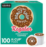 The Original Donut Shop Regular K-Cups, Medium Roast Coffee Pods, 100 Count