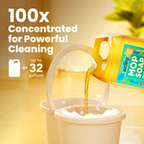 Auralina Mop Soap Luxury Highly Scented Brazilian Waves Concentrated Formula - Best Smelling Floor Cleaner for Mopping Hardwood, Tile, Wood & Laminate