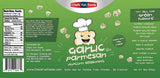 Popcorn Garlic Parmesan 9 OZ | Kosher Food for Restaurants and Home Cooks | No MSG or Fillers | Great for Popcorns, Fried Foods, BBQ, Chicken Wings