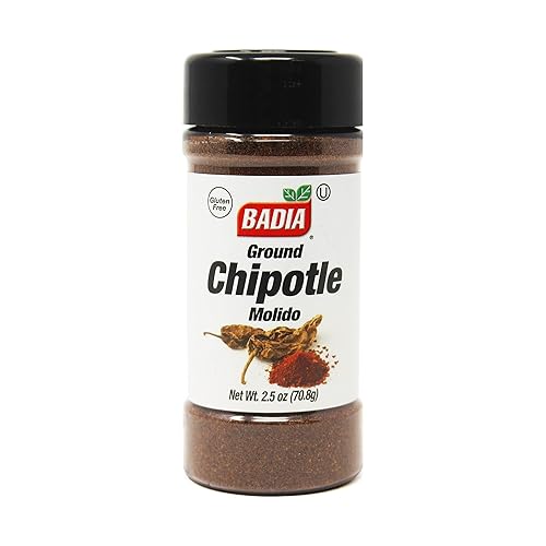 Badia Ground Chipotle, 2.5 oz - Smoked Chili Powder for Bold, Spicy & Savory Dishes