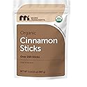 Micro Ingredients Organic Cinnamon Sticks Whole, 2lb (200+ Sticks) | Bold Aroma & Flavor | Great for Tea, Desserts & Cooking | Non-GMO, Vegan