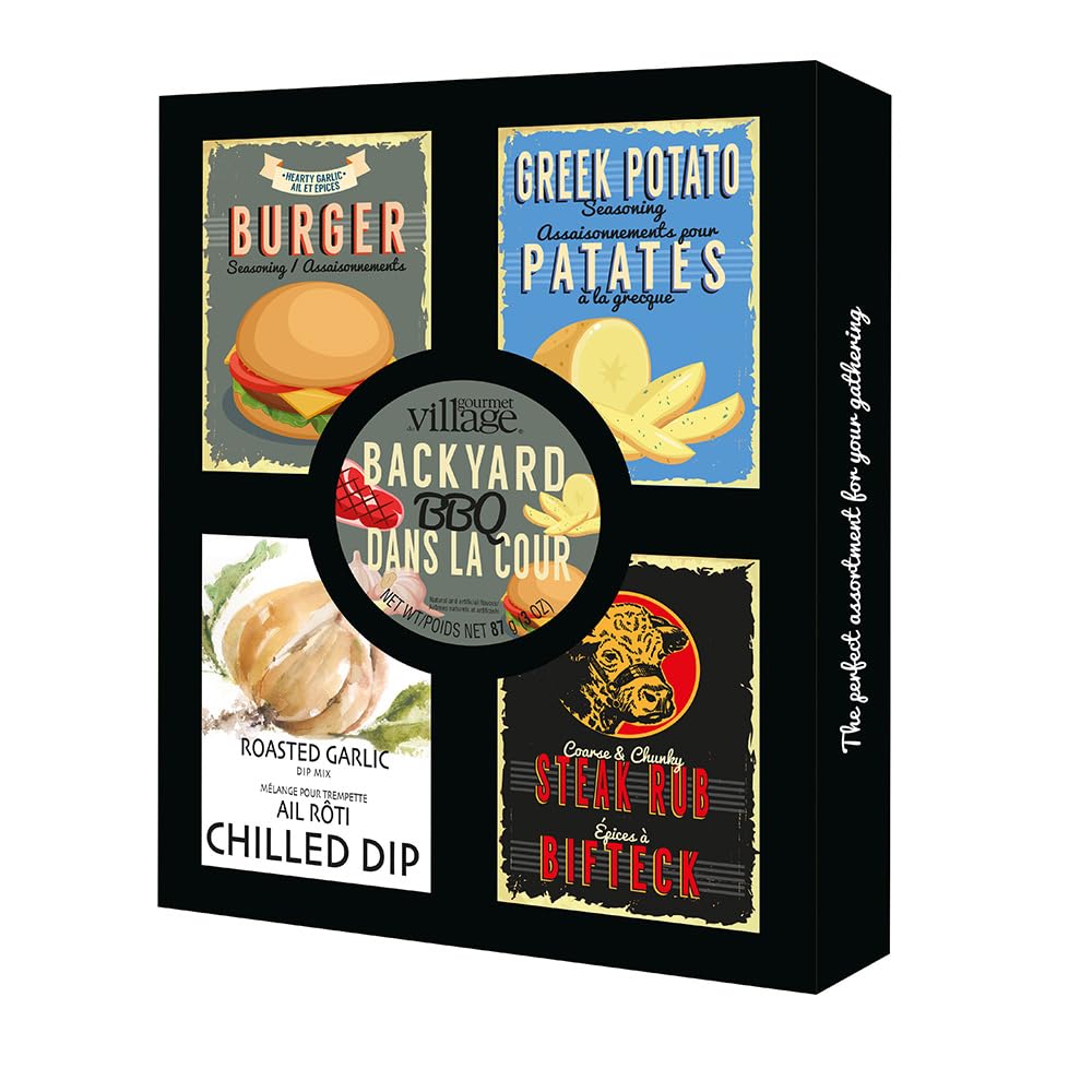 Gourmet Du Village Backyard Barbeque Party Pack, 87 g (3 oz)