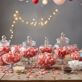 Mini Sanded Pink & Red Lips and Hearts, 1 Pound Bulk Bag, Valentines Candy, The Hampton Candy Company