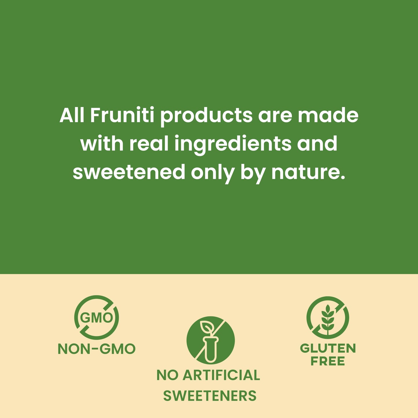Fruniti Super Greens Smoothie Mix - Cleanse + Detox - No Sugar Added - Fruit + Veggie Puree - Spirulina, Spinach, Kale, Cucumber, Lemongrass, Apple