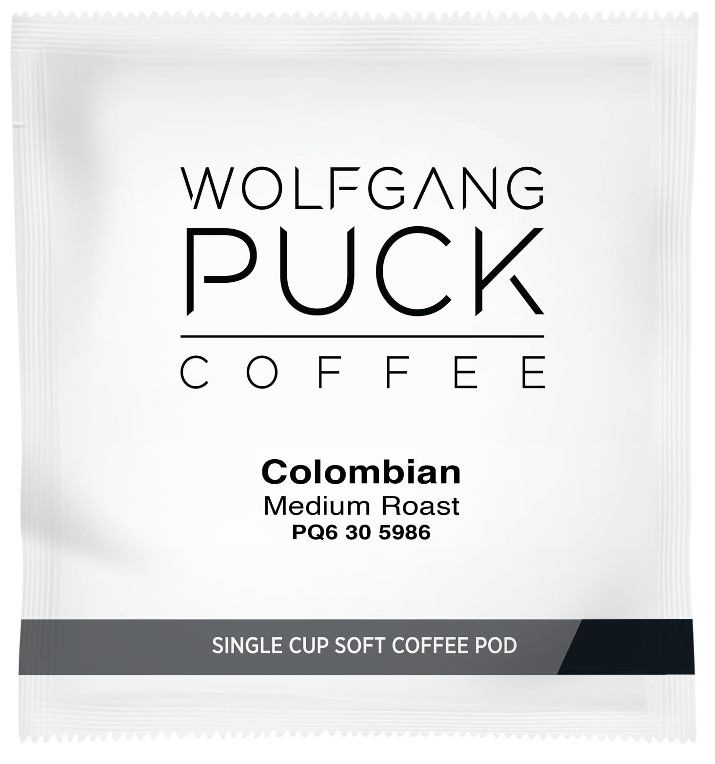 Wolfgang Puck Coffee, Organic Colombian Fair Trade, 9.5 Gram Soft Pods, 18 Count (Pack of 1)