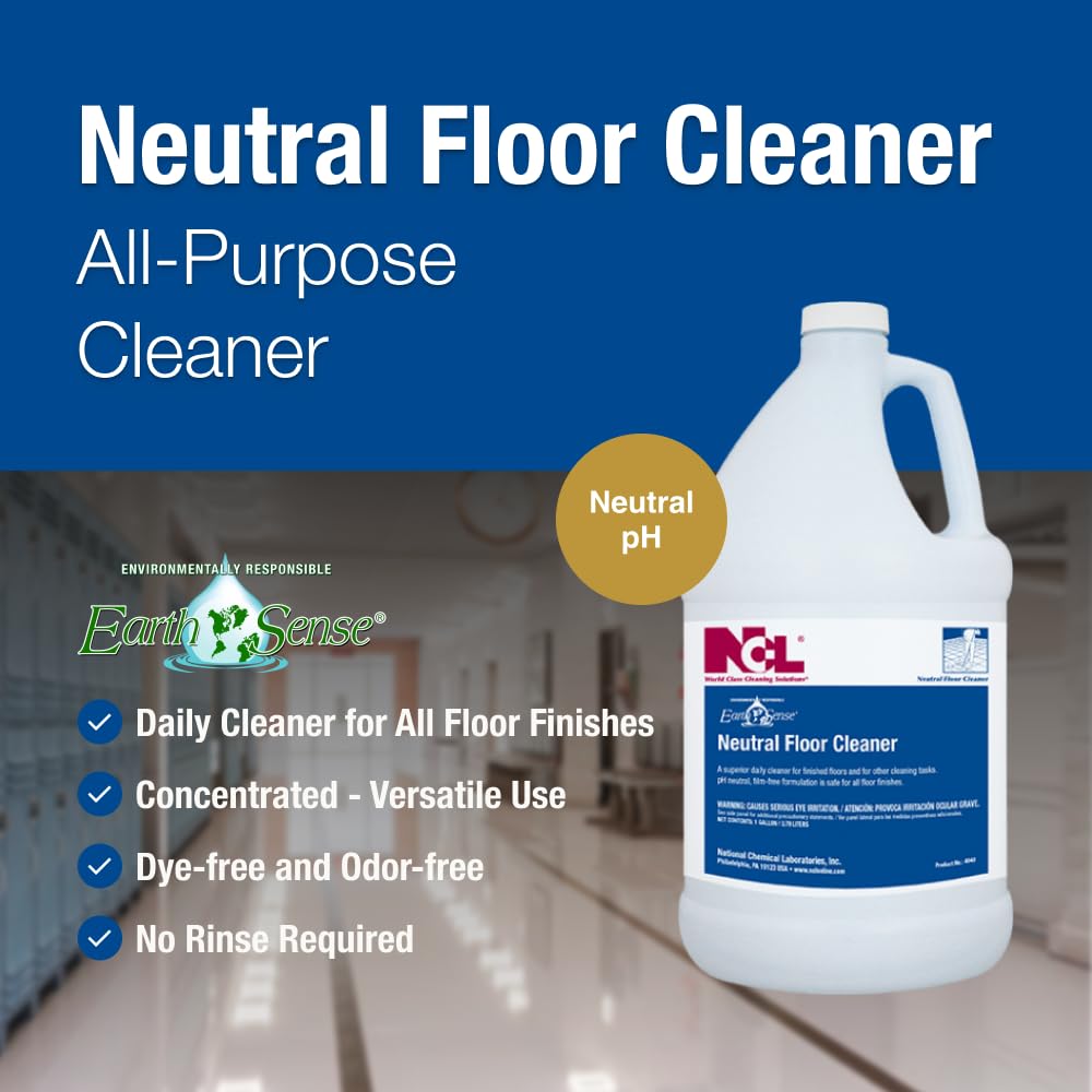 NCL Earth Sense Neutral Floor Cleaner 1 GAL [SET OF 2]