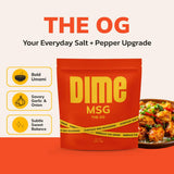 DIME MSG Garlic Pepper Umami Seasoning, Savory Umami - 7.95oz, 3 Pack