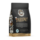 Bones Coffee Company Crazelnut, Hazelnut Flavored Coffee, Medium Roast Low Acid Arabica Beans Compatible with Auto drip and French Press Coffee Maker