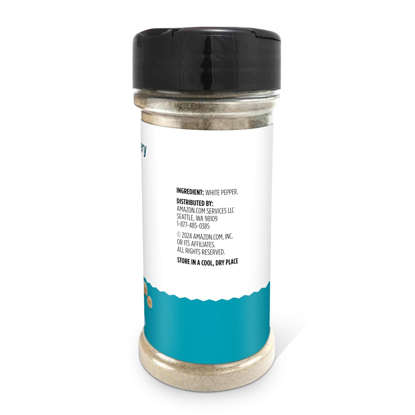 Amazon Grocery, Ground White Pepper, 3 Oz