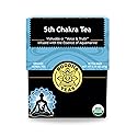 Buddha Teas - 5th Chakra Tea - Organic Herbal Tea - For Communication, Creativity & Self-Expression - With Licorice, Cinnamon & Aquamarine Essence