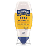 Hellmann's Real Mayonnaise Real Mayo Squeeze Bottle For a Creamy Sandwich Spread or Condiment Gluten Free, Made With 100% Cage-Free Eggs 11.5 oz