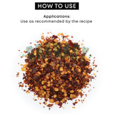 Natural Red Chili Flakes by Granary Mart - Gourmet Spice/Culinary Essential - Pleasant Heat/Distinct Flavor & Aroma - Sprinkle onto