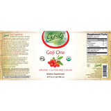 Gopal's Healthfoods Goji One Organic Juice - 32oz (1qt) Glass Bottle Gluten-Free Vegan Superfruit Liquid 30g of Pure Goji Juice Per Serving, Vitamin