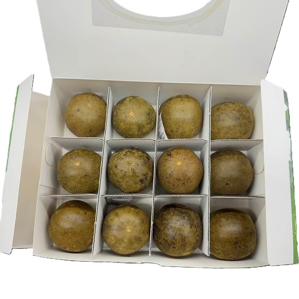 Dried Luo Han Guo/Monk Fruit, Special Big Sized, Natural Herb (12 Pieces)