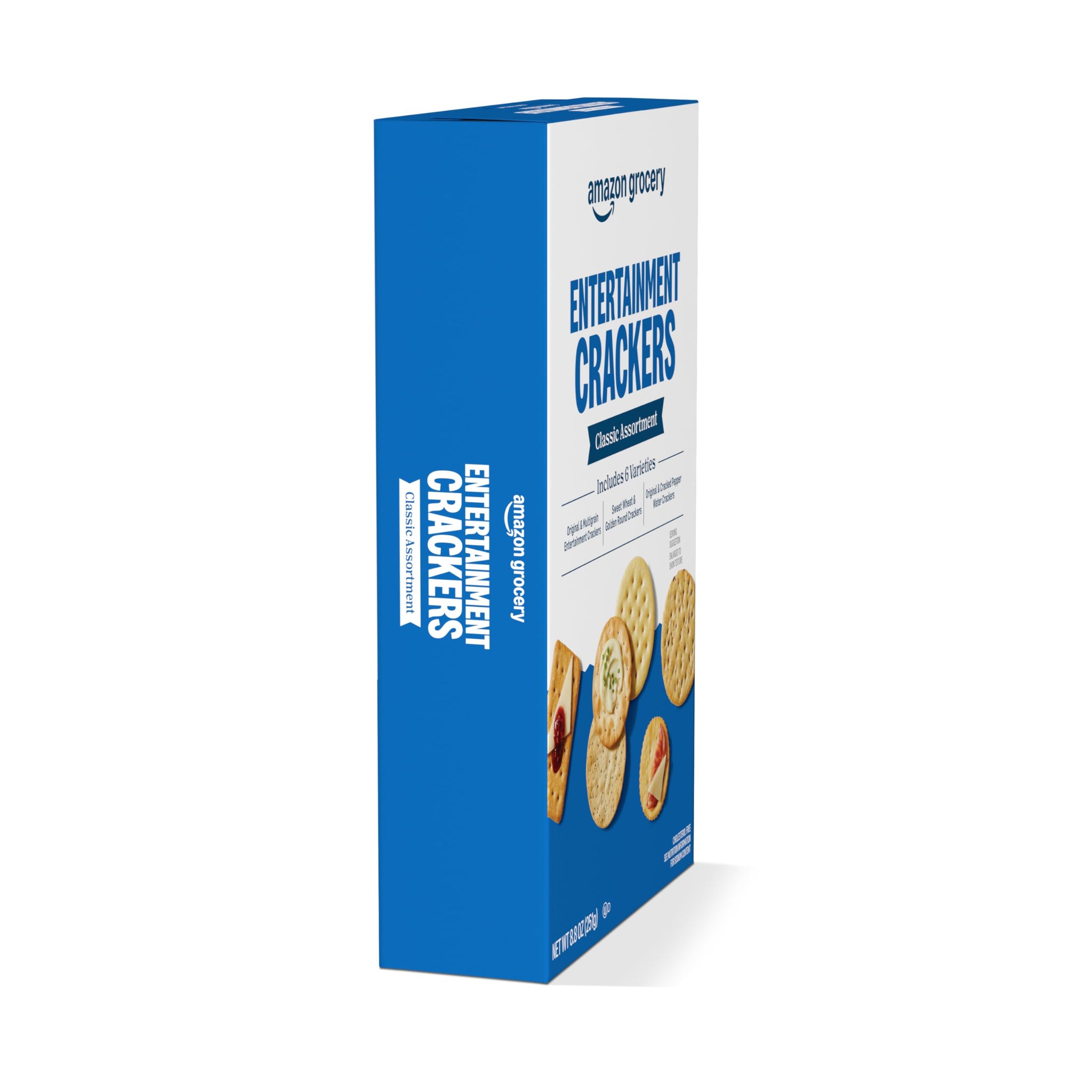 Amazon Grocery, Entertainment Crackers, Classic Assortment, 8.8 Oz