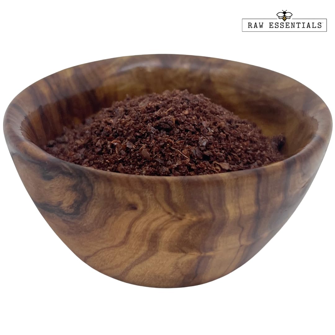 Raw Essentials Sumac with Salt - Tangy Middle Eastern Spice - Ground and Perfect for Salads, Meat & Vegetables - 8 oz