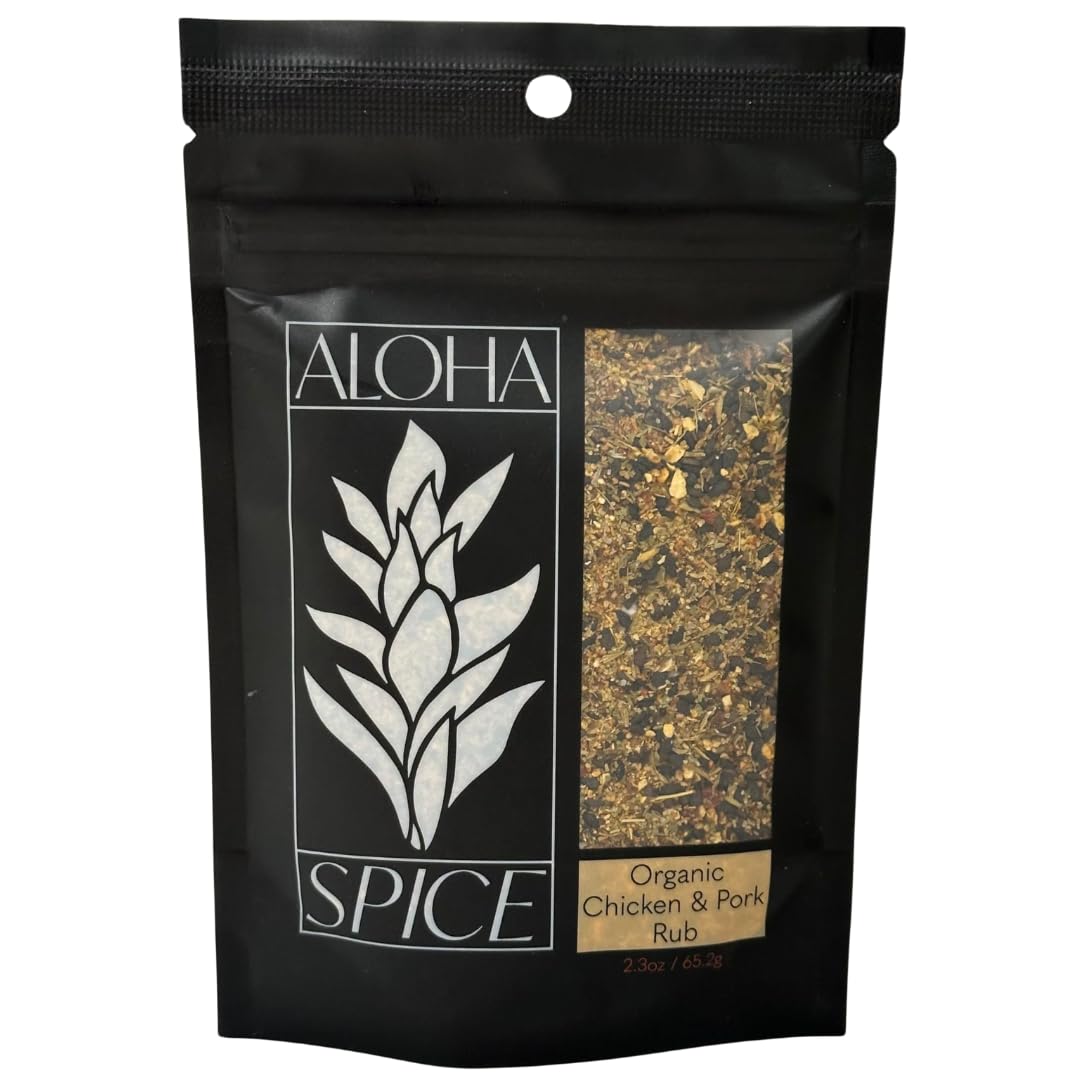 Organic Aloha Spice Company Seasoning & Rub Variety Set