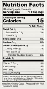 Anthony's Organic Culinary Grade Cocoa Powder, 1 lb, Dutch Processed Baking Cocoa, Gluten Free, Non GMO, Keto Friendly