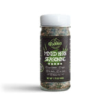 Foddies Low FODMAP Mixed Herb Seasoning - Oregano Basil Thyme Spice Blend, No Onion No Garlic, IBS Friendly, Gluten Free, Vegan, 1.75oz