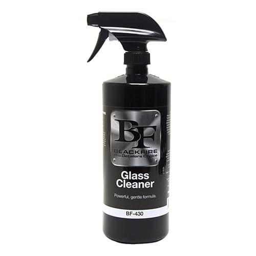 Blackfire Pro Detailers Choice Glass Cleaner | Streak-Free & Ammonia-Free Formula | Safe for Tinted Windows & Automotive Glass | BF-430 | 32 oz Spray