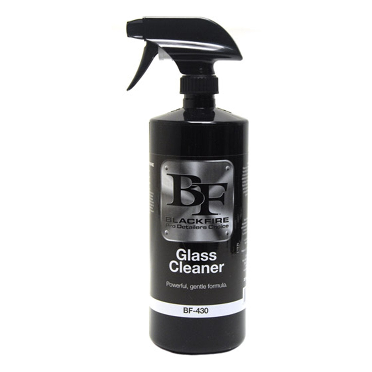 Blackfire Pro Detailers Choice Glass Cleaner | Streak-Free & Ammonia-Free Formula | Safe for Tinted Windows & Automotive Glass | BF-430 | 32 oz Spray