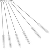 CIDYAUST Straw Cleaner Brush with 304 Stainless Steel and Nylon Bristles, Straw Brush for Stanley Cup/Glass/Silicone Straw, Baby Bottle or Hummingbird
