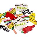 ½ Dz. Its a FIESTA Cookies! Spice it up with Maracas and Chili Peppers Cookies! Mexican, Cinco De Mayo, Baby Shower, Fiesta Birthday Theme Party