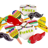 ½ Dz. Its a FIESTA Cookies! Spice it up with Maracas and Chili Peppers Cookies! Mexican, Cinco De Mayo, Baby Shower, Fiesta Birthday Theme Party