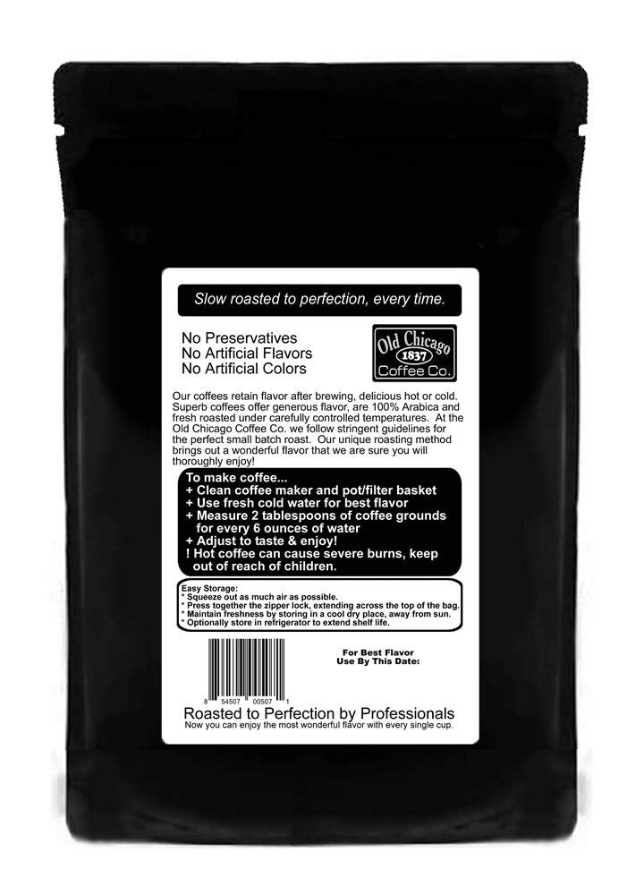 Case of 10 Half-Caff Low Caffeine Coffee, Ground