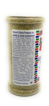 Bolner's Fiesta Seasoning - 1 pack (Lemon & Herb 6.5oz)