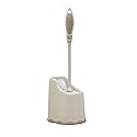 Superio Toilet Brush and Holder Toilet Scrubber Bowl Cleaner Brushes Wand, Toilets Brush with Holder Caddy, Bathroom Cleaning Brush, Bowl Brush Set