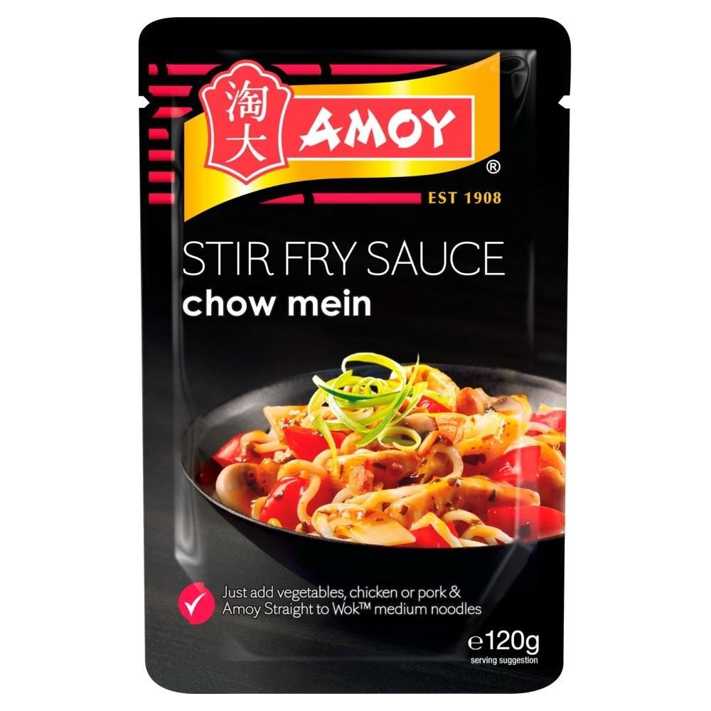 Amoy Straight to Wok Chow Mein Stir Fry Sauce (120g) - Pack of 2