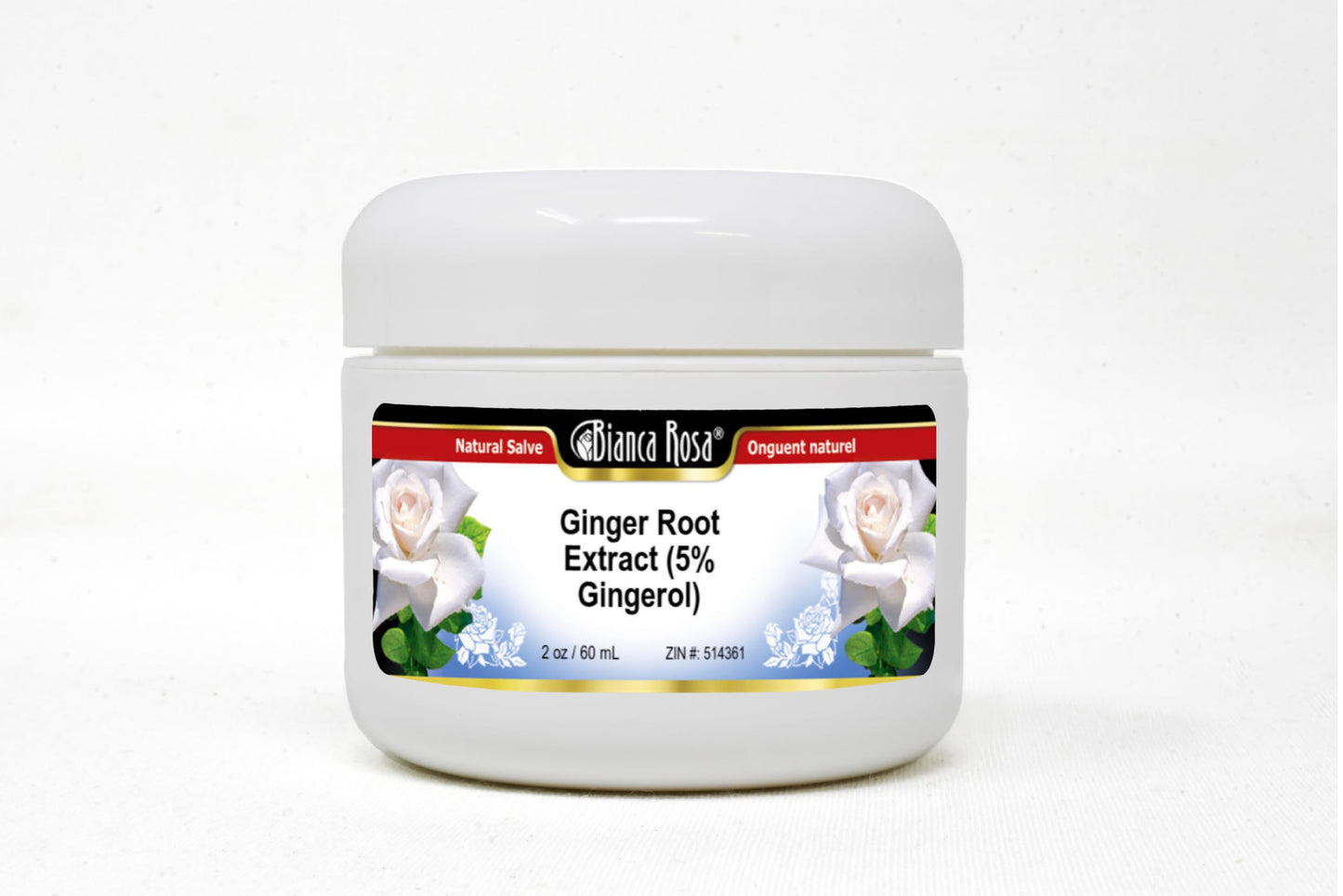 Ginger Root Extract (5% Gingerol) - Salve Ointment (2 oz, ZIN: 514361)