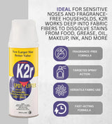 K2r No Scent Spot Treatment Stain Remover 10 oz Spray