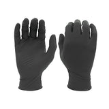 SHOWA 7700PFT Sustainable EBT Latex-Free, Powder-Free, Accelerator-Free, Nitrile Disposable Single Use Safety Gloves, 4 Mil, 9.5" Length, Medium (1