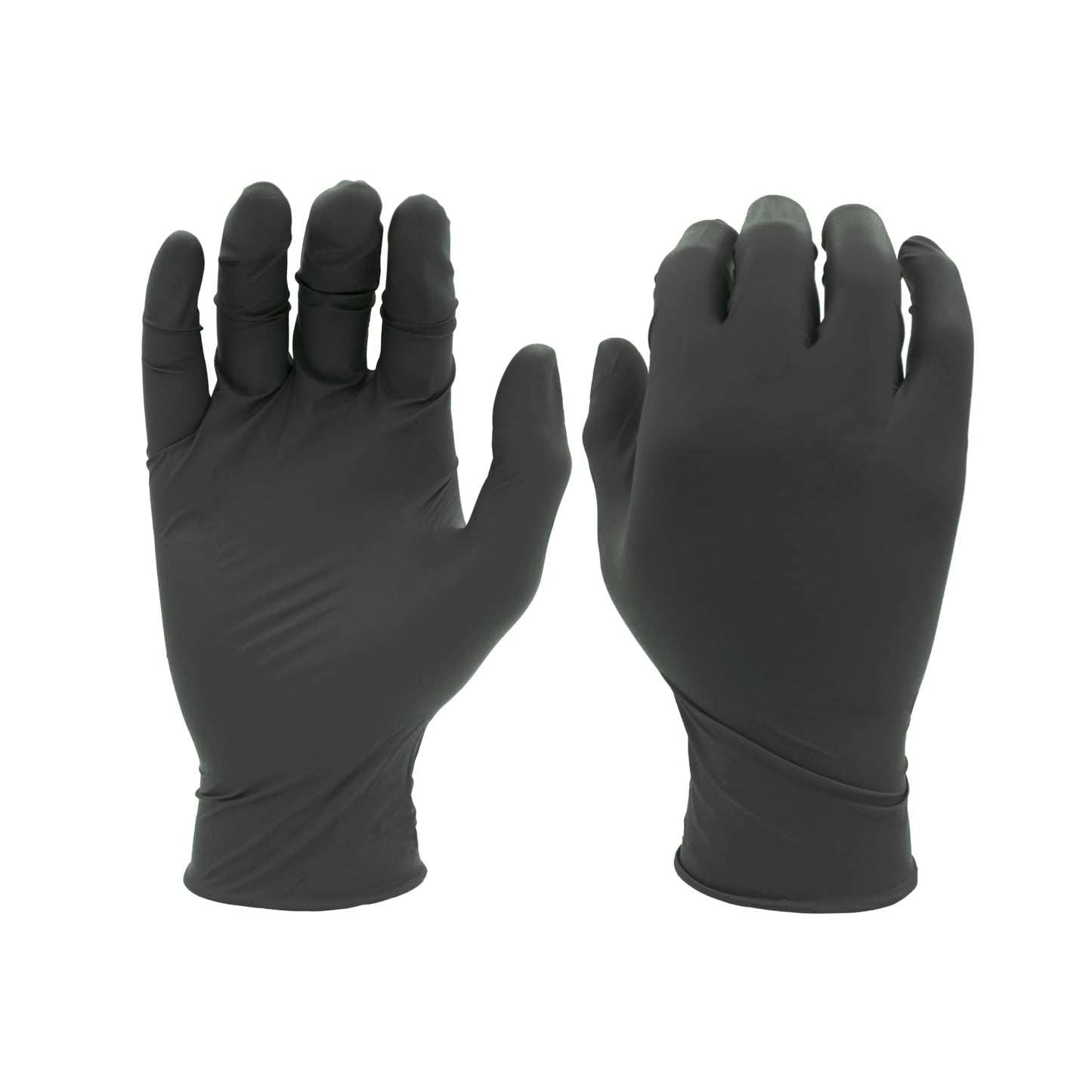 SHOWA 7700PFT Sustainable EBT Latex-Free, Powder-Free, Accelerator-Free, Nitrile Disposable Single Use Safety Gloves, 4 Mil, 9.5" Length, Medium (1