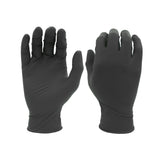SHOWA 7700PFT Sustainable EBT Latex-Free, Powder-Free, Accelerator-Free, Nitrile Disposable Single Use Safety Gloves, 4 Mil, 9.5" Length, Medium (1