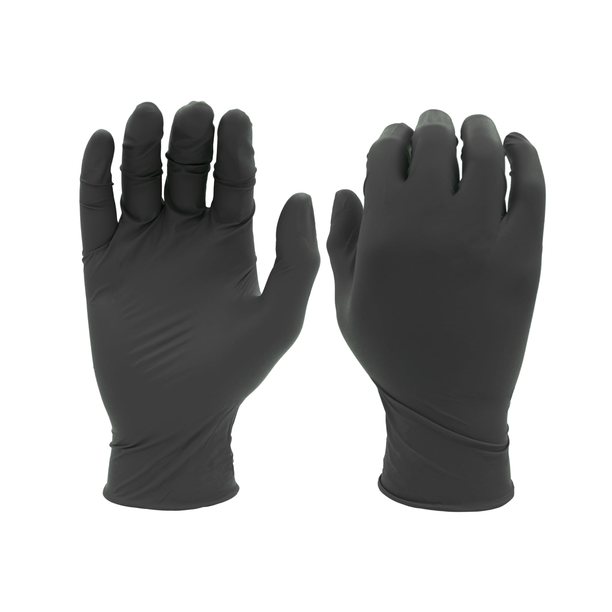 SHOWA 7700PFT Sustainable EBT Latex-Free, Powder-Free, Accelerator-Free, Nitrile Disposable Single Use Safety Gloves, 4 Mil, 9.5" Length, Medium (1