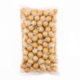 Color It Candy Shimmer Gold 1 inch Gumballs 2 Lb Bag - Perfect For Table Centerpieces, Weddings, Birthdays, Candy Buffets, & Party Favors.