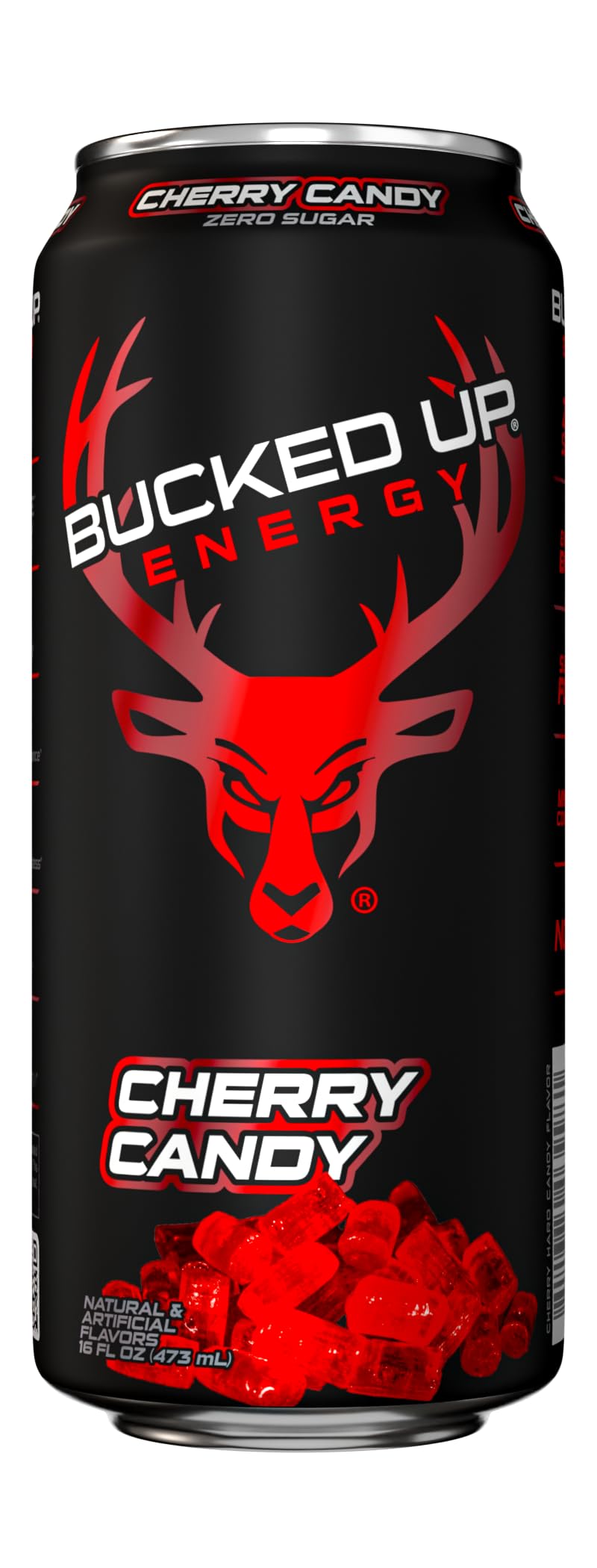 Bucked Up Energy Drink 300mg (Cherry Hard Candy) (12 CT)