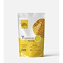 Turmeric Root Cut & Sifted for Herbal Tea 100 g | Flavorful Indian Spice | Dried Pieces | Naturally Dried Curcuma Longa | Turmeric Tea Cut by Hebhac